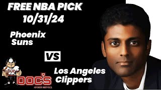 NBA Picks  Suns vs Clippers Prediction 10312024 Best Bets Odds amp Betting Tips  Docs Sports [upl. by Enilemme61]