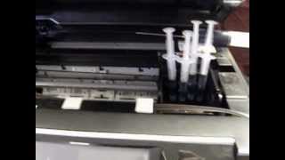 EPSON CONTINUOUS INK SUPPLY SYSTEM CIS REPAIR INSTRUCTIONS [upl. by Ruffin368]