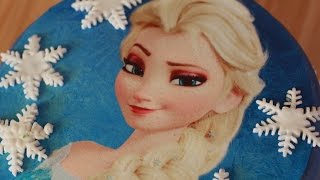 ELSA CAKE TORT ELSA TORT Czekoladowomiętowy tort z opłatkiem [upl. by Haig]