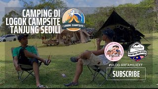 logok campsite tanjung sedili  campsite tumpuan para campers johor  naturehike V13 X vidalido XL [upl. by Yartnoed321]