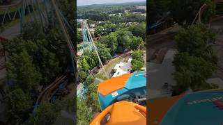 Goliath Six Flags Over Georgia pov sixflags sixflagsovergeorgia goliath rollercoaster coaster [upl. by Nnayd]