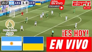 Argentina vs Ucrania en vivo Donde Ver Partido Argentina vs Ucrania Fecha 3 Juegos Olímpicos 2024 [upl. by Noied]