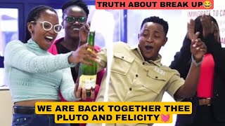 We are Back together💔THEE PLUTO AND FELICITY NO BREAK💔UP ITS A NEW SONGtheeplutoshowfelicityshiru [upl. by Kegan852]