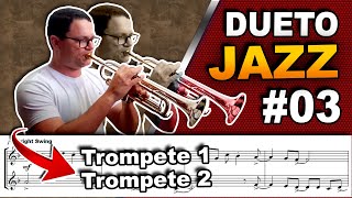 Dueto Jazz 03  FREDDIES LITTLE FRIEND  Trompetes 01 e 02 [upl. by Atenek]