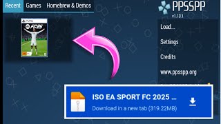 FIFA 25 Commentaires Français ppsspp EA FC 25 PPSSPP ANDROID MOBILE4K CAMERA ENGLISH versionbest [upl. by Thoer953]