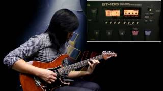 Jack Thammarat BOSS GT100 Demo [upl. by Sam582]