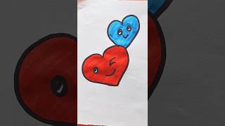 How to Draw Beautiful Heart ❤️ for Kids heart drawing [upl. by Sherrard890]