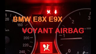 TUTO Suppression voyant airbag ceinture BMW e87 e81 e82 e88 e90 e91 e92 e93 pour 0€ ou presque [upl. by Ergener489]