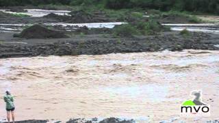 Lahar in Belham Valley 14 October 2012 2 [upl. by Nicholas880]