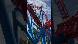 97 degrees and dropping fast fahrenheit at Hersheypark intamin rollercoaster hersheypark fyp [upl. by Aneras]