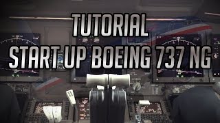 TUTORIAL  Cara Menghidupkan Mesin Pesawat Boeing PMDG Boeing 737NG [upl. by Graehme51]