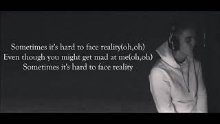 Justin Bieber  Hard To Face Reality Lyrics Video [upl. by Ricoriki578]