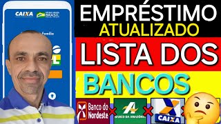 Empréstimo ACREDITA LIBERADO para o BOLSA FAMÍLIA Confira os BANCOS disponíveis [upl. by Attirb]