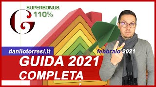 SUPERBONUS 110 Guida 2021 completa  come funziona e le novità [upl. by Cliff]