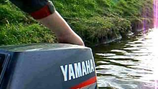 Yamaha 8hp outboard 2 stroke [upl. by Atela574]