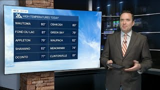 NBC 26 weather forecast [upl. by Annawahs]