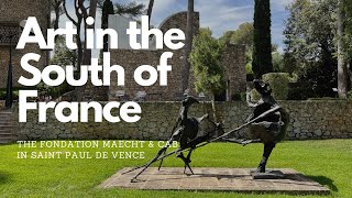 Exploring Art in the South of France Fondation Maecht and more [upl. by Irafat610]