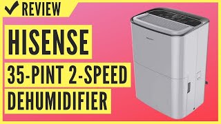 Hisense 35Pint 2Speed Dehumidifier Review [upl. by Graf]