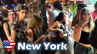 🇺🇸 MANHATTAN NIGHTLIFE AREAS  PACKED BARS amp CLUBS Summer Update【ENTIRE TOUR】Best Neighborhoods [upl. by Lulita]