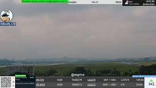 SBGR LIVE 4K  Aeroporto Internacional de Guarulhos AO VIVO  GRU Airport [upl. by Lister111]