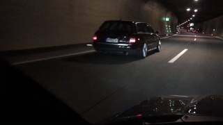 Audi RS4 B5 and A6 27 Biturbo No Lift Shift Launch Control Wörthersee 2017 no Wotbox antilag sound [upl. by Greeson]