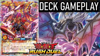 Royal Rebels Progressive  Royal Demons DECK  YuGiOh Rush Duel Deck Rush Duel Gameplay [upl. by Annadiane]