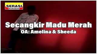 Amelina amp Sheeda  Secangkir Madu Merah KARAOKE [upl. by Elon]