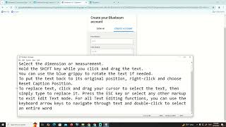 How to Move Text on Bluebeam [upl. by Linnie]