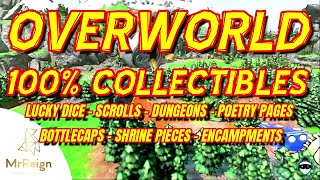 Tiny Tinas Wonderlands  Overworld All Collectables Dice Scrolls Encampments Shrine Pieces Poetry [upl. by Else506]