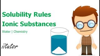 💯 The Solubility Rules for Ionic Substances Explained with Fair Examples [upl. by Setsero]