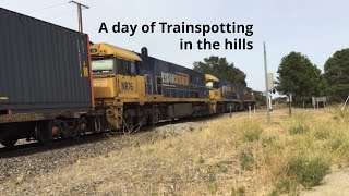 A day of trainspotting in the hills 2020 trainspotting [upl. by Ahcire]