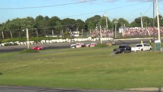 Wiscasset Speedway Boss hogg 100 Heat 2 8914 [upl. by Areyk]