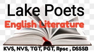 Lake poets in English Literature [upl. by Aldred]