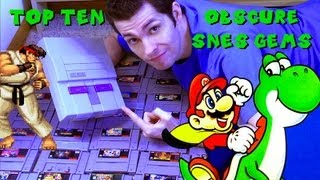 Top 10 Obscure SNES Gems by Mike Matei Super Nintendo [upl. by Doi]