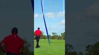 That time Tiger Woods 370 YARD DRIVE stunned TeamTaylorMade 😳 shortsvideo golf [upl. by Odom]