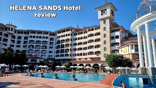 HELENA SANDS Hotel in Sunny Beach Bulgaria  REVIEW and Video Tour [upl. by Llennaj542]