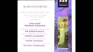 Rawsthorne Violin Concerto No 2 [upl. by Lichter439]