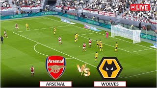 🔴LIVE ARSENAL vs WOLVERHAMPTON I ENGLISH PREMIER LEAGUE MATCH FULL STREAMING I eFOOTBALL PES 21 [upl. by Rehpotsirc]