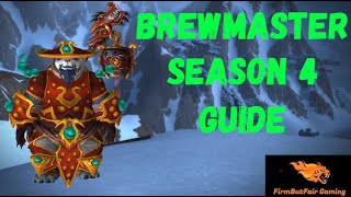 WoW Dragonflight Season 4 Brewmaster Monk Tank Guide  Beginner [upl. by Aidile435]