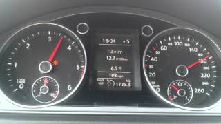 Passat b7 16 TDI 105 hp 0180 Hızlanma Test [upl. by Ashok]