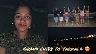 Varkala beach vlog😍Jicky’s Nest stayವರ್ಕಳ ಕ್ಲಿಫ್ ಕೇರಳ ಮಧ್ಯರಾತ್ರಿ ಬೀಚಲಿ ಎನ್ ಮಾಡಿದ್ವಿ ನೋಡಿ [upl. by Aynekal]