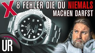 🥶 SO ZERSTÖRST DU DEINE LUXUSUHR 8 FEHLER DIE DU NIEMALS MACHEN SOLLTEST [upl. by Yank]