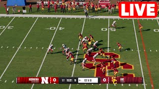 NCAAF LIVE🔴 Nebraska Cornhuskers vs USC Trojans  Week 12 Full Game  2024 College Football 25 [upl. by Urson130]