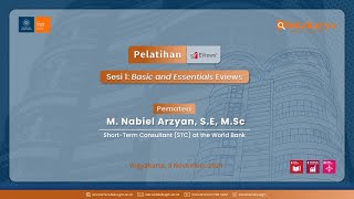 Lokakarya Eviews Sesi 1 Basic and Essentials EViews [upl. by Lokkin801]