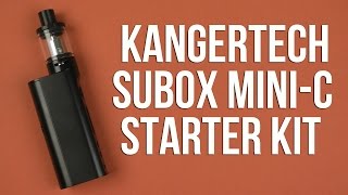 Распаковка Kangertech Subox MiniC Starter Kit Black [upl. by Avra]