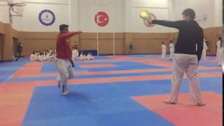 Murat SARIKUŞ  540° Kicks in IBB SK  Taekwondo [upl. by Aicilaf]