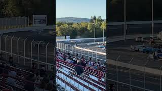 Jennerstown Speedway Owen Houpt Wrecks Barry Awtey [upl. by Sorvats]