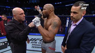 quotHe ran and ran he is not big championquot Yoel Romero reacts to loss vs Adesanya at UFC 248 [upl. by Valma]