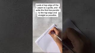 Good handwriting hacks  improve handwriting  practice neat handwriting  penmanship skills hacks [upl. by Augy271]