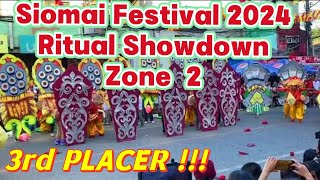 SIOMAI FESTIVAL 2024 ZONE 2 Ritual Showdown 3RD PLACER Tisa Cebu City FESTIVAL DANCE Cultural Dance [upl. by Treborsemaj]